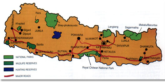 Nepal Map